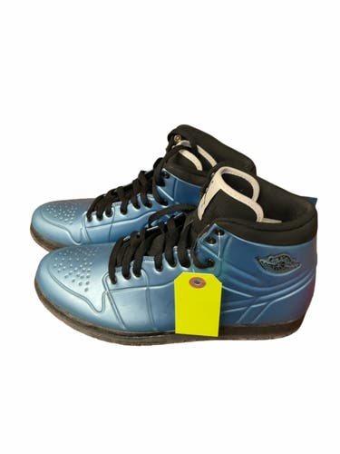 Nike Air Jordan 1 Anodized Size 10 Blue Basketball Shoes