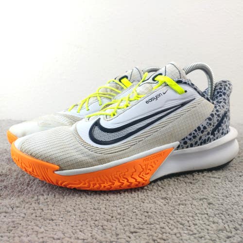 Nike Precision 7 EasyOn Basketball Shoes Mens Size 6.5 FV1289-001 Lace Up