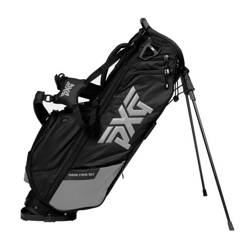 NEW 2026 PXG Xtreme Carry Black/Gray Stand Golf Bag