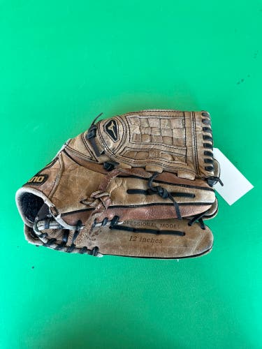 Mizuno BALLPARK Professional Model RH Baseball Glove 12" (Used)