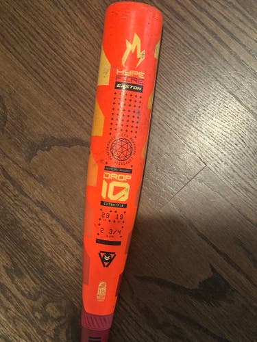 2025 Easton Hype Fire Composite USSSA Certified Bat (-10) 29 oz 29" (Used)