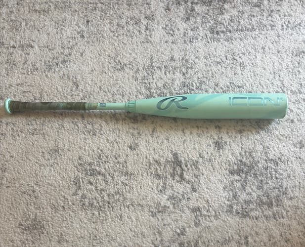 2026 Rawlings Icon Composite USSSA Certified Bat (-8) 23 oz 31" (Used)