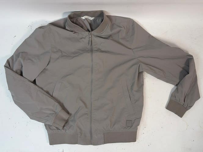 Zara Bomber Jacket, Beige, Medium