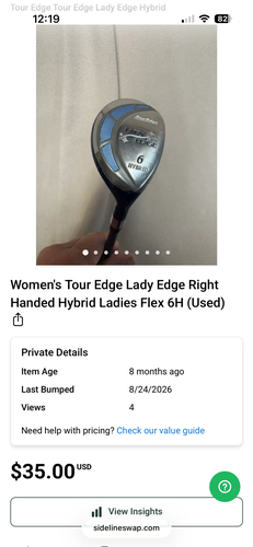 Bundle Lady Edge 6h & Women's Light and Easy Clubs (Full Set) Ladies Flex 13 Pieces (Used)
