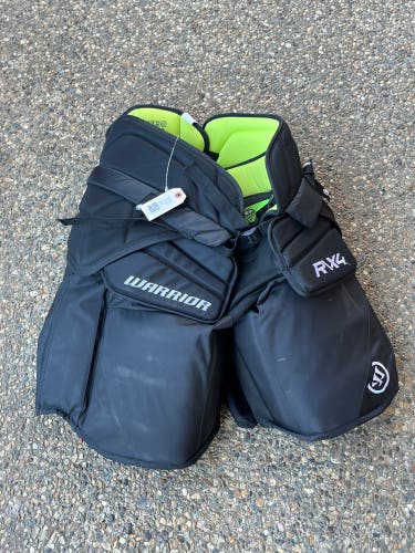 Senior Large Warrior RX4 Pro+ Hockey Goalie Pants (Used)