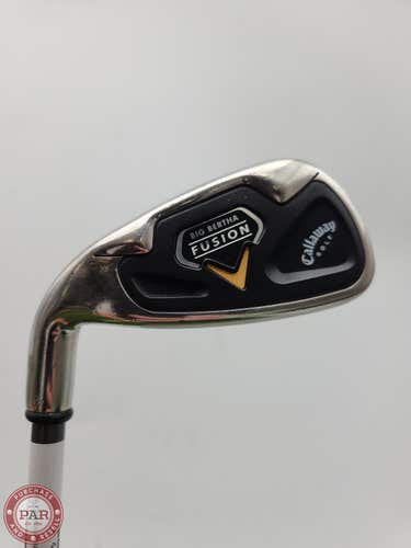 LEFTY 2006 CALLAWAY BIG BERTHA FUSION 4 IRON REG RCH 75I 38.25" GOOD