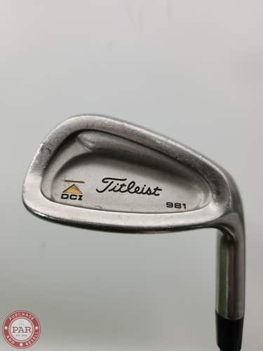 1998 TITLEIST DCI 981 9 IRON STIFF TITLEIST TRI SPEC 35.5" GOOD