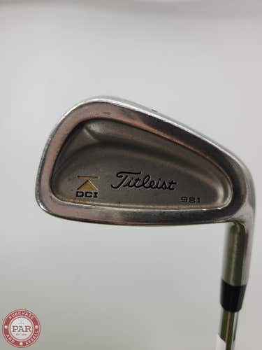 1998 TITLEIST DCI 981 7 IRON STIFF TITLEIST TRI SPEC 36.5" GOOD