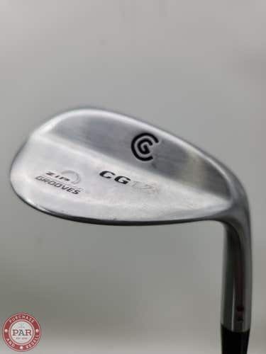 2007 CLEVELAND CG12 CHROME WEDGE 60*/4 STIFF TT DYNAGOLD 34.5" GOOD