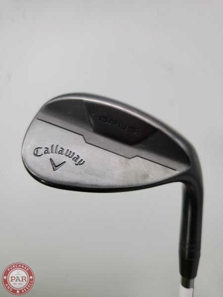2024 CALLAWAY OPUS BLACK SHADOW WEDGE 56*/12 WEDGEFLEX TT DYNAGOLD