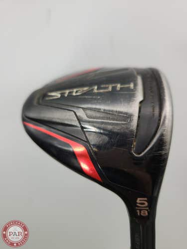 2022 TAYLORMADE STEALTH 5 WOOD 18* REG FUJI VENTUS RED FW 5 GOOD