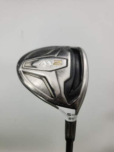 2016 TAYLORMADE M2 5HL WOOD 21* REG STOCK GRAPHITE 65-R FAIR