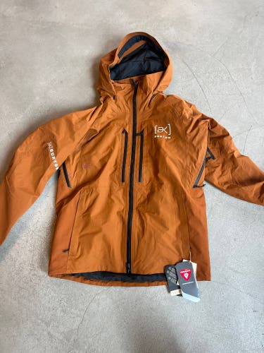 Orange Men's Burton AK Swash Gore-Tex Jacket | Large (New)