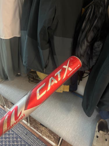 2023 Marucci CAT X Composite BBCOR Certified Bat (-3) 29 oz 32" (Used)