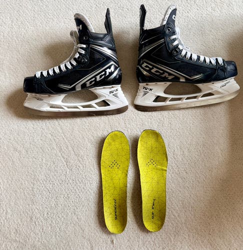 CCM Ribcor 100k Pro Hockey Skates Regular Width Pro Stock 8.5 (Used)