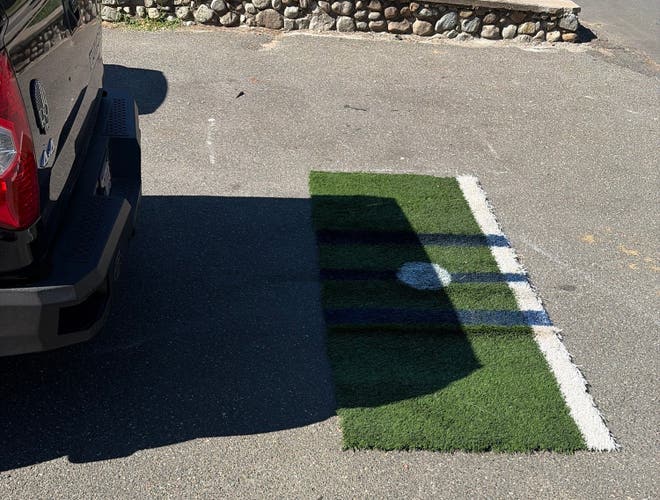 (New)Custom Home made Lacrosse Faceoff training mat(FREE SHIPPING)