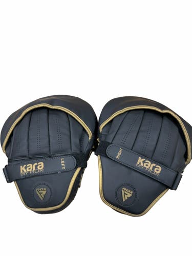 RDX Kara Boxing Pads and Helmet Set