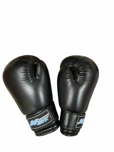 30 Minute Hit 10 oz Black Boxing Gloves