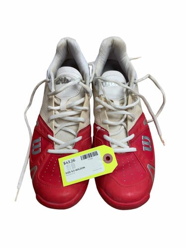 Wilson Court Shoes Size 9.5 Red/White