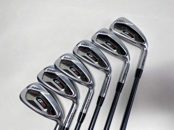 Ping G410 Iron Set 5-PW Red Dot 1* Flat Alta CB AWT Soft Regular Senior RH