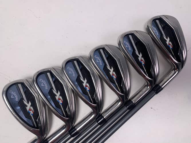 Callaway XR Iron Set 5-PW Project X San Diego 4.0 47g Ladies Graphite Womens RH