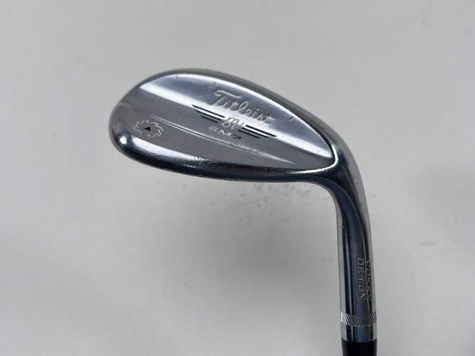 Titleist Vokey SM7 Tour Chrome Lob Wedge LW 60* 12 Bounce D-Grind SM7 Wedge RH