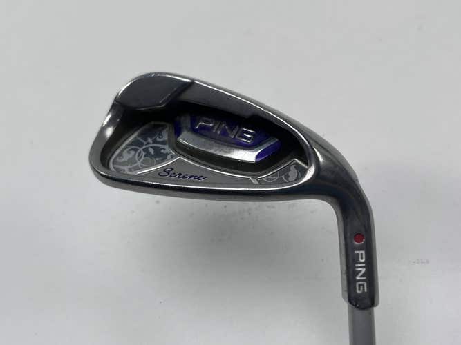 Ping Serene Pitching Wedge PW Orange Dot 2* Flat ULT 210 Lite Ladies Graphite RH