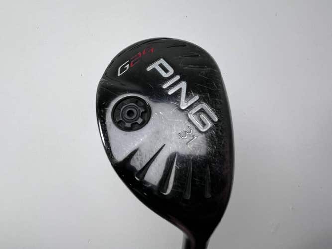 Ping G25 7 Hybrid 31* TFC 189 Soft Regular Senior Graphite Mens RH