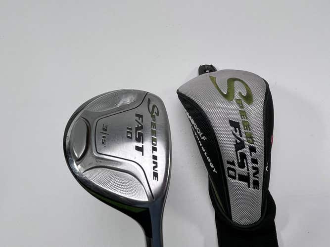 Adams Speedline Fast 10 3 Fairway Wood 15* Aldila Wasabi 70g Regular RH HC
