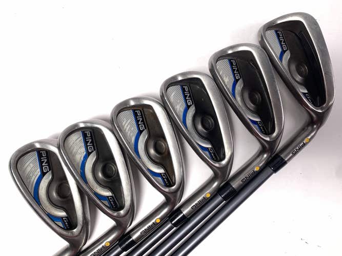 Ping Gmax Iron Set 6-PW+GW Yellow Dot 1.5* Up CFS Soft Regular Senior RH