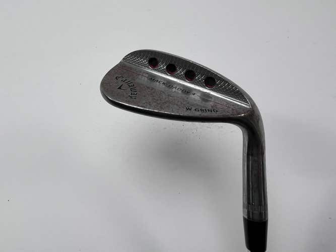 Callaway Mack Daddy 4 Raw Lob Wedge LW 60* 12 Bounce W TT DG 130g Extra Stiff RH