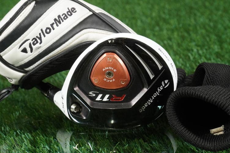 TaylorMade R11s 15.5 3 Wood Fairway RIP Phenom 65g Stiff Graphite RH W/ Cover