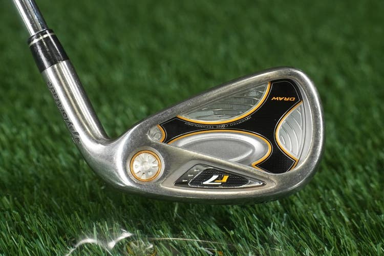 TaylorMade r7 Draw 5 Iron Inverted Cone T-Step 90 Regular Flex Steel Shaft RH