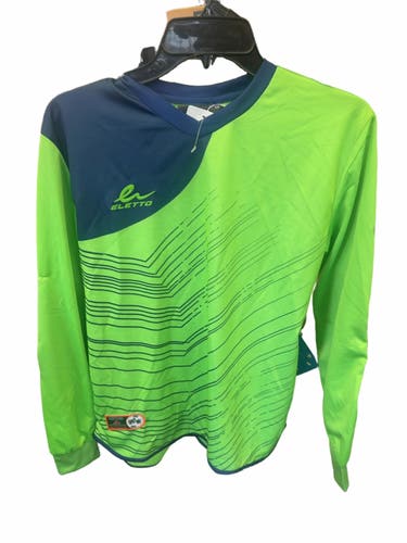 Eletto Youth Large Soccer Goalie Jersey - Lime Green/Navy Brand new with tags