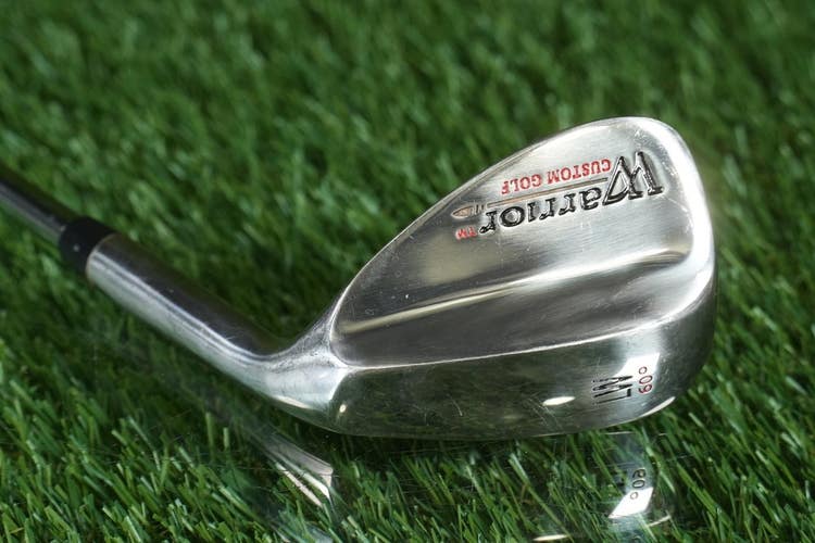Warrior Custom Golf 60 Lob Wedge "LW" Wedge Flex Steel Shaft + Lamkin Grip RH