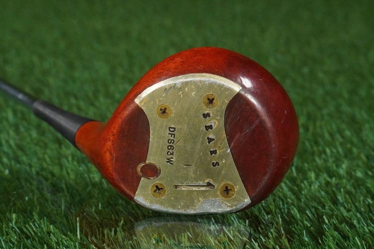 Vintage Sears DFS63W Persimmon Driver / 1 Wood Fairway Regular Right Handed RH