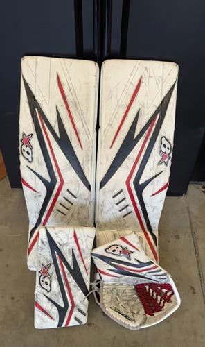 35" +1.5 2021 Brian's Optik 2 Regular Goalie Full Set (Used)