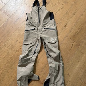 Brown Unisex Adult Small Burton Ski Pants (Used)