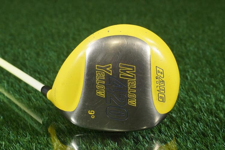 Bang Golf Mellow Yellow 420 9 Driver / 1 Wood Harrison Regular Flex Titanium RH