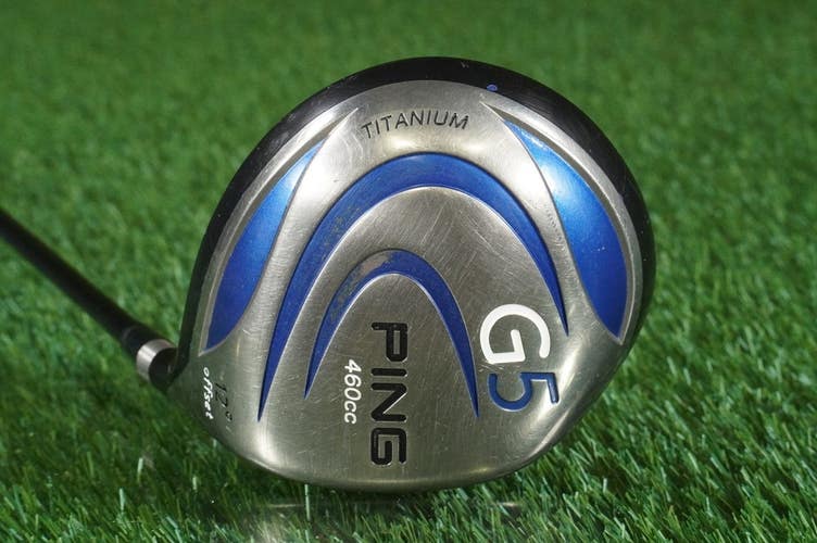 Ping G5 12 Driver / OFFSET Anti-Slice 460cc SuperShaft Regular Graphite RH