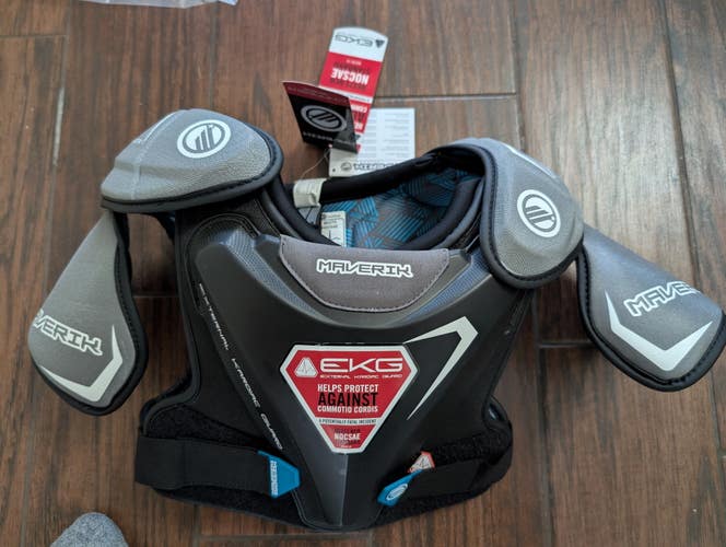 Maverik Charger EKG Shoulder Pads (New) - medium