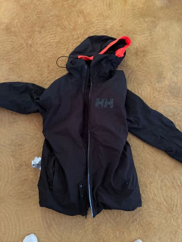 Black Men's Adult Medium Helly Hansen Jacket (Used)