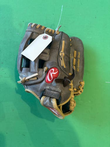 Brown Rawlings Highlight Series RH Outfield Baseball Glove 11.5"