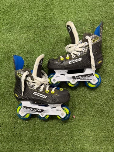 Youth Bauer Xr2 Inline Skates Regular Width Size 13 (Used)