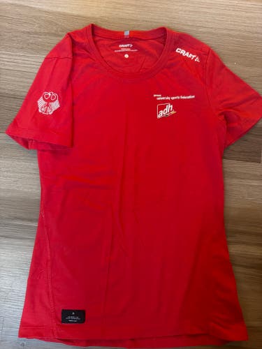 Red Small Women's CRAFT Shirt (New)