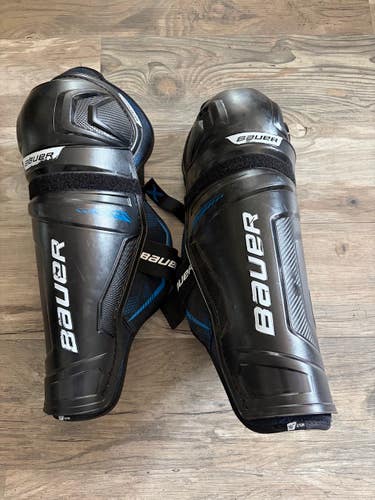 Senior Bauer X 16" Shin Pads (Used)