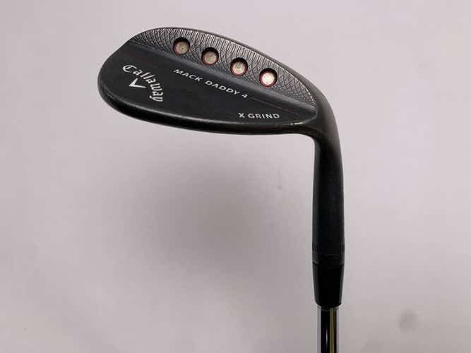 Callaway Mack Daddy 4 Black Lob Wedge LW 58* 12X DGS200 Tour Issue Stiff RH