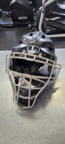 Used Louisville Slugger CATCHERS HELMET Catchers Helmet w/Mask Black One Size 11497-S000161294