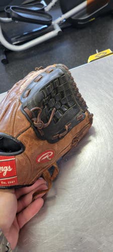 Used Rawlings D115PT BB/SB Glove RH Throw None 11 1/2" 11497-S000161264