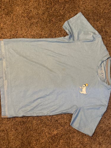 Blue Medium Men's Blue Shirt (Used)